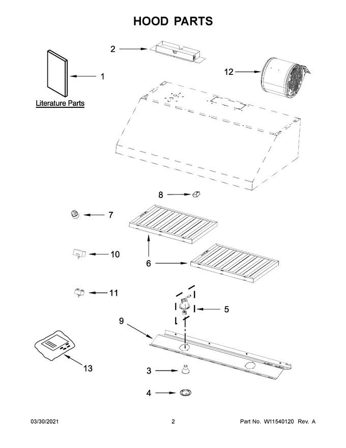 Diagram for JXU9130HP2