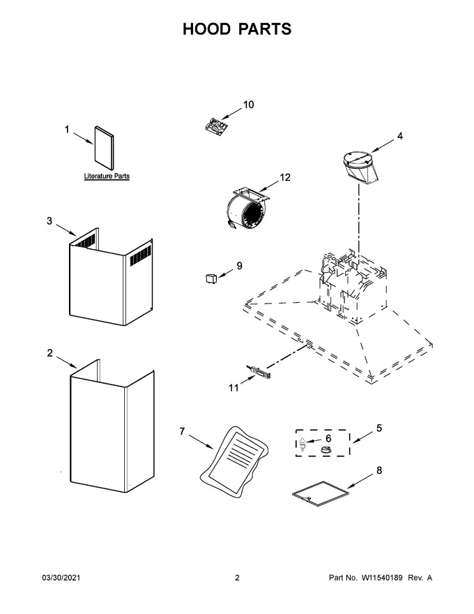 Diagram for JXW8030WS2