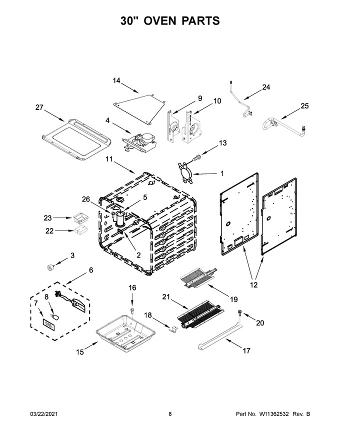 Diagram for JGRP648HM00