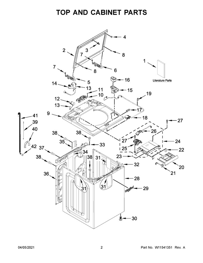 Diagram for WTW5100HC2