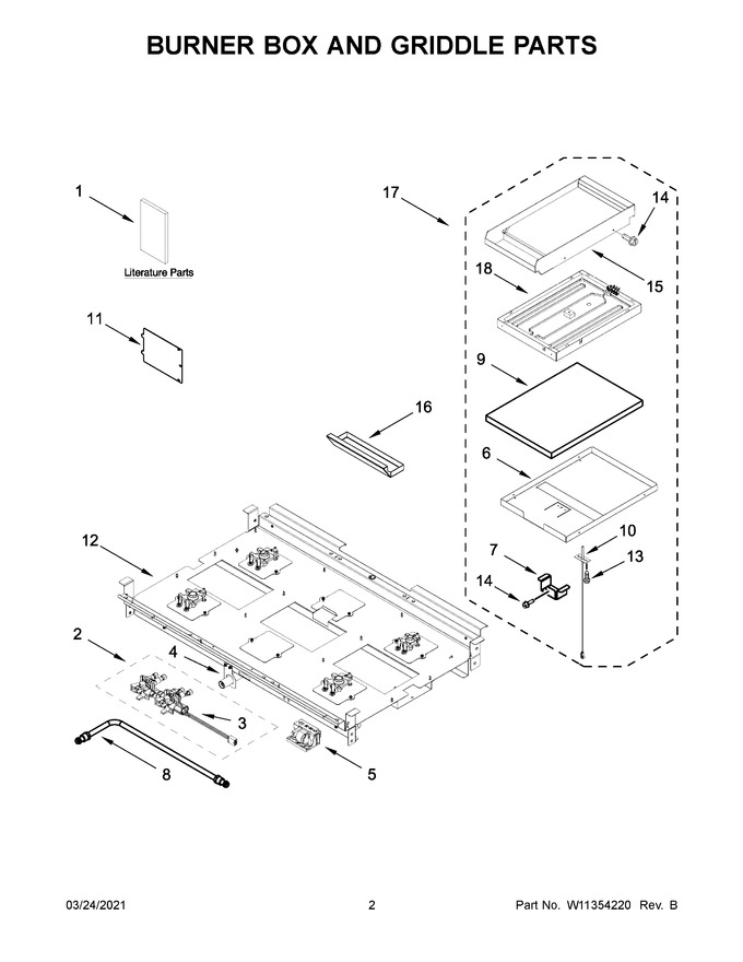 Diagram for JGRP536HL00