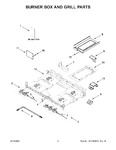 Diagram for 02 - Burner Box And Grill Parts