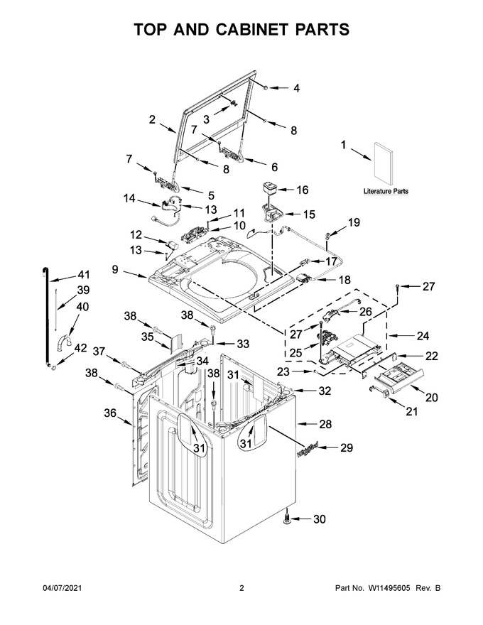 Diagram for WTW5105HW1