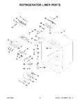 Diagram for 03 - Refrigerator Liner Parts