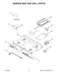 Diagram for 02 - Burner Box And Grill Parts
