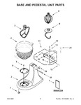 Diagram for 03 - Base And Pedestal Unit Parts
