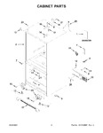 Diagram for 02 - Cabinet Parts
