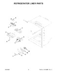Diagram for 03 - Refrigerator Liner Parts