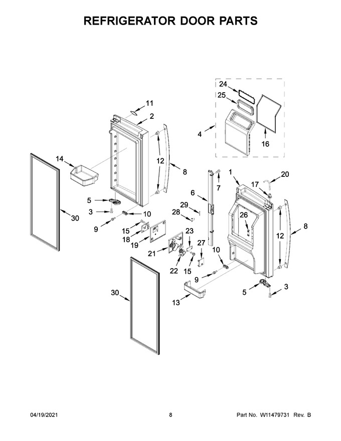 Diagram for WRX986SIHV02