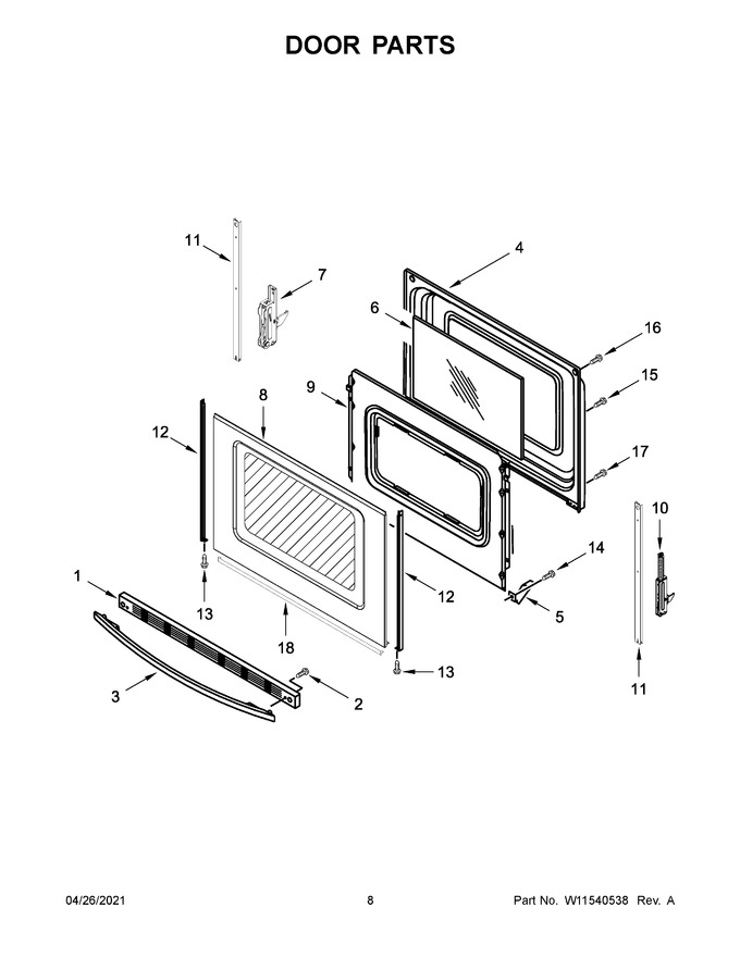 Diagram for YACR4303MFW6