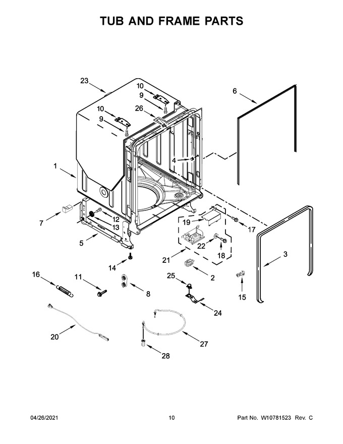 Diagram for WDT920SADH1