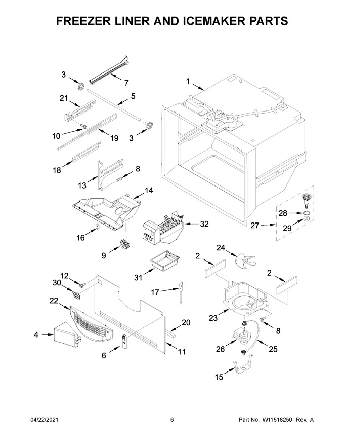 Diagram for WRB322DMBW03