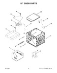 Diagram for 06 - 18" Oven Parts