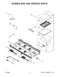 Diagram for 02 - Burner Box And Griddle Parts