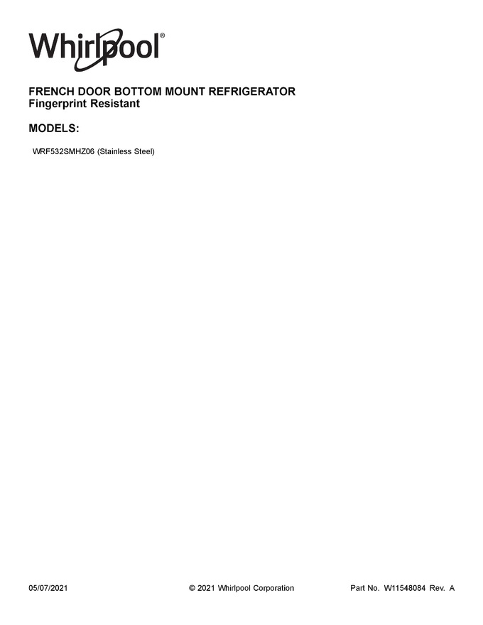 Diagram for WRF532SMHZ06