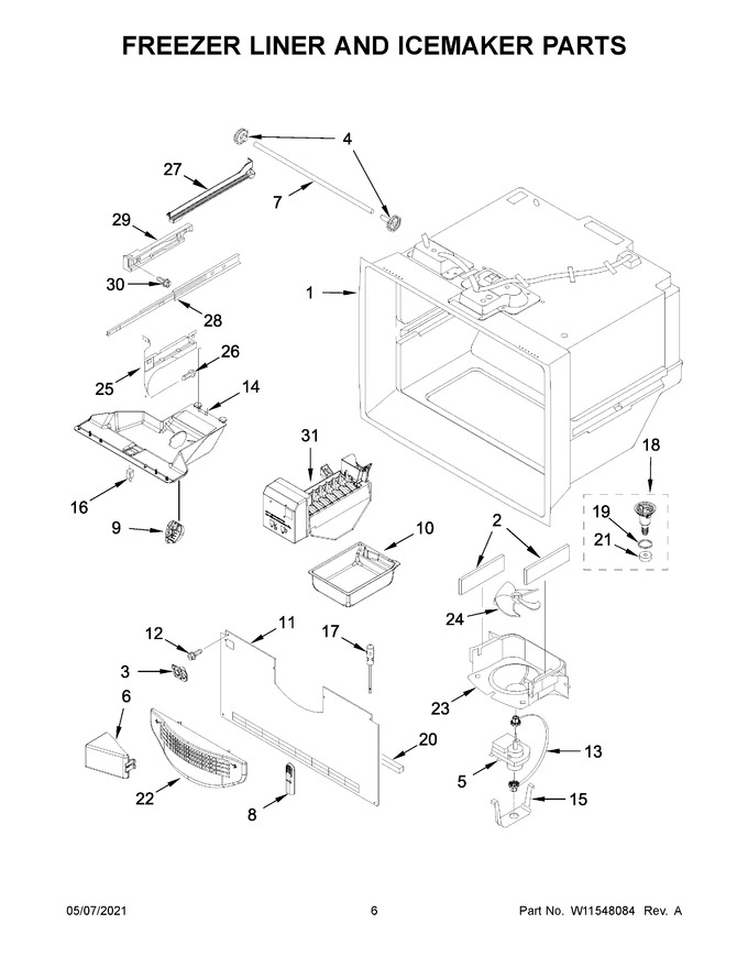 Diagram for WRF532SMHZ06