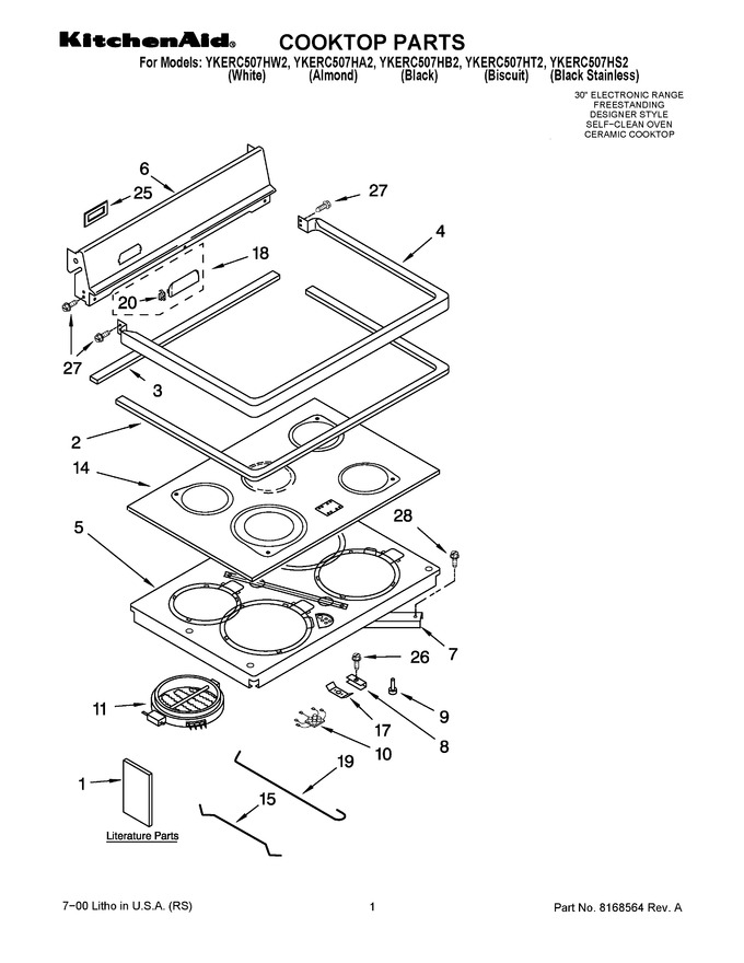 Diagram for YKERC507HS2