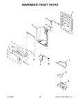 Diagram for 09 - Dispenser Front Parts