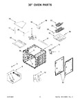 Diagram for 05 - 30" Oven Parts