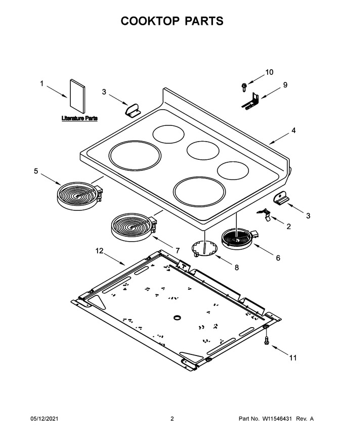 Diagram for YWFE505W0JZ1