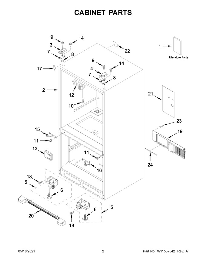 Diagram for WRF532SNHV03