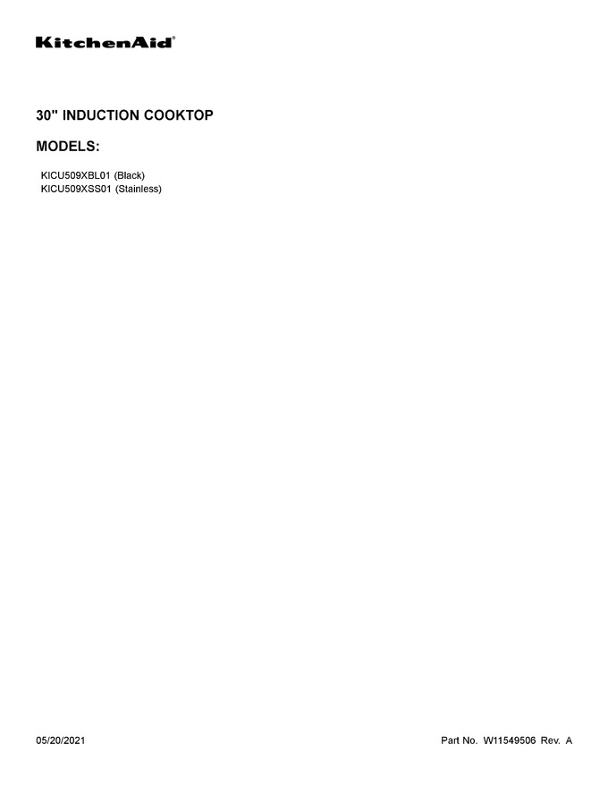 Diagram for KICU509XSS01