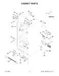 Diagram for 02 - Cabinet Parts