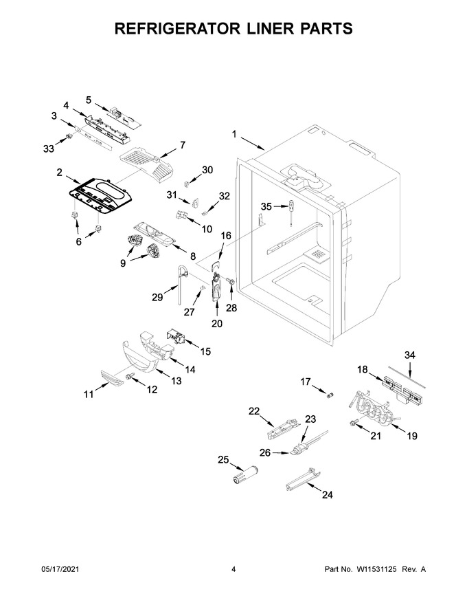 Diagram for WRFA35SWHZ06