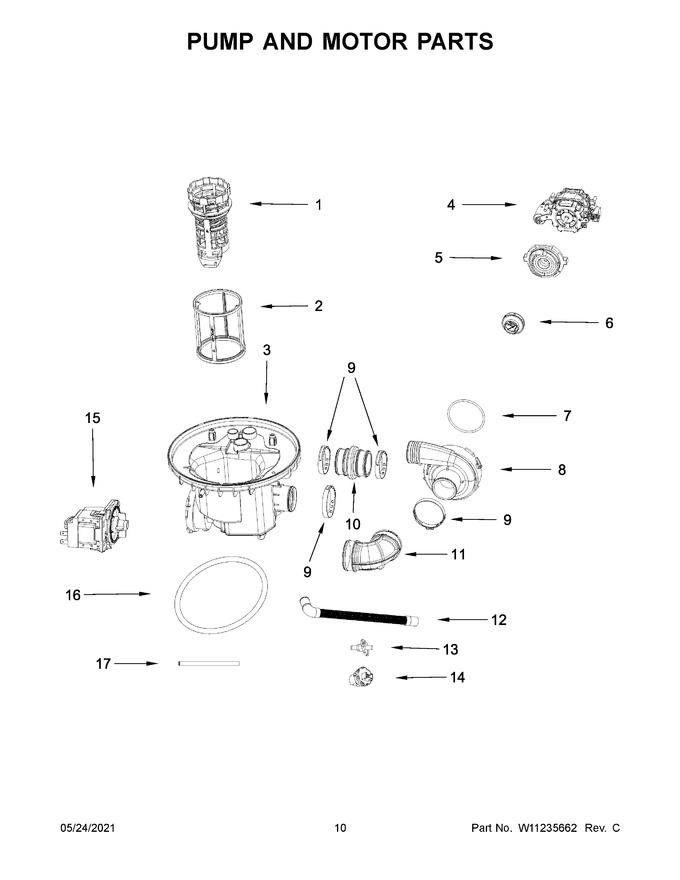 Diagram for WDF518SAHW0