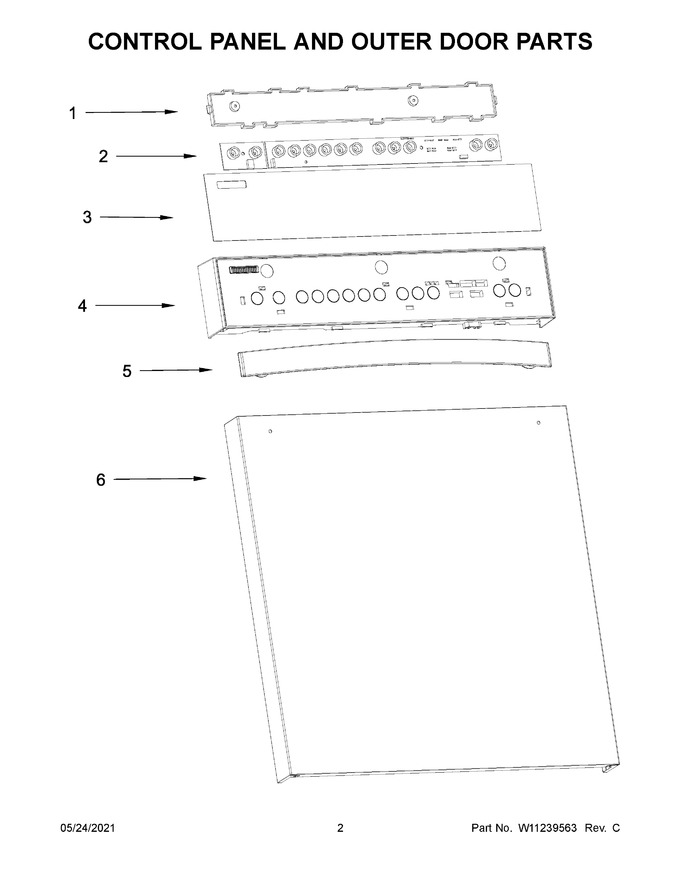 Diagram for WDF550SAHW0