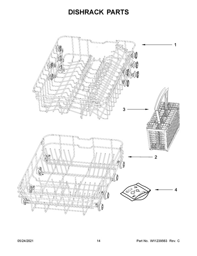 Diagram for WDF550SAHW0