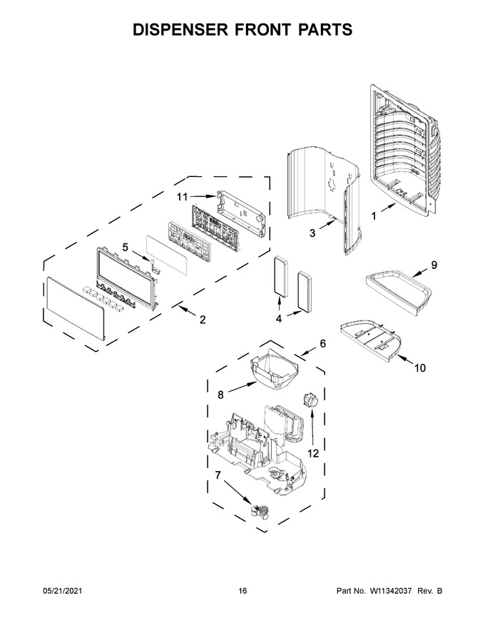 Diagram for WRX735SDHZ02