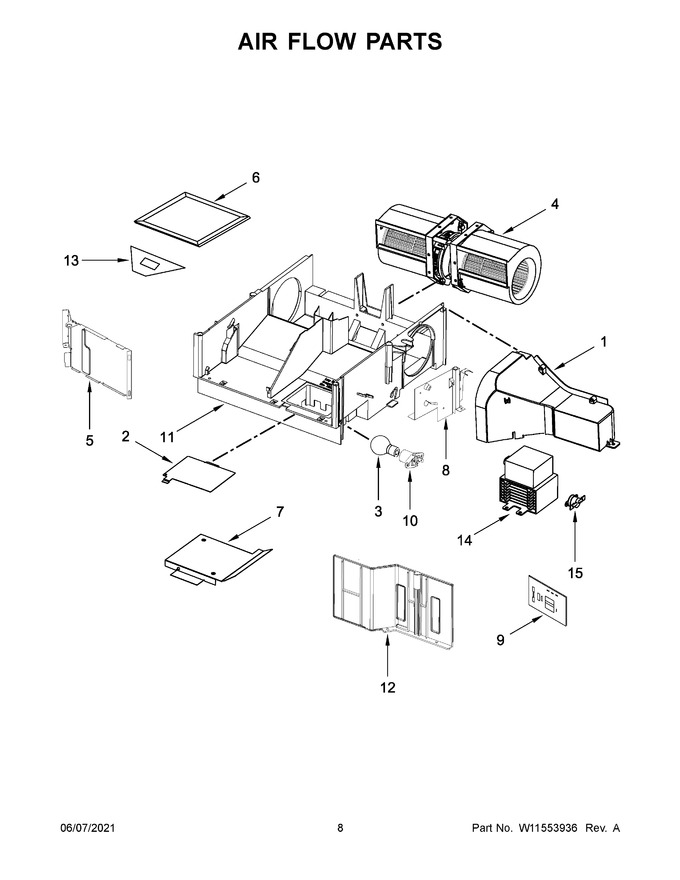 Diagram for WMH31017HW8