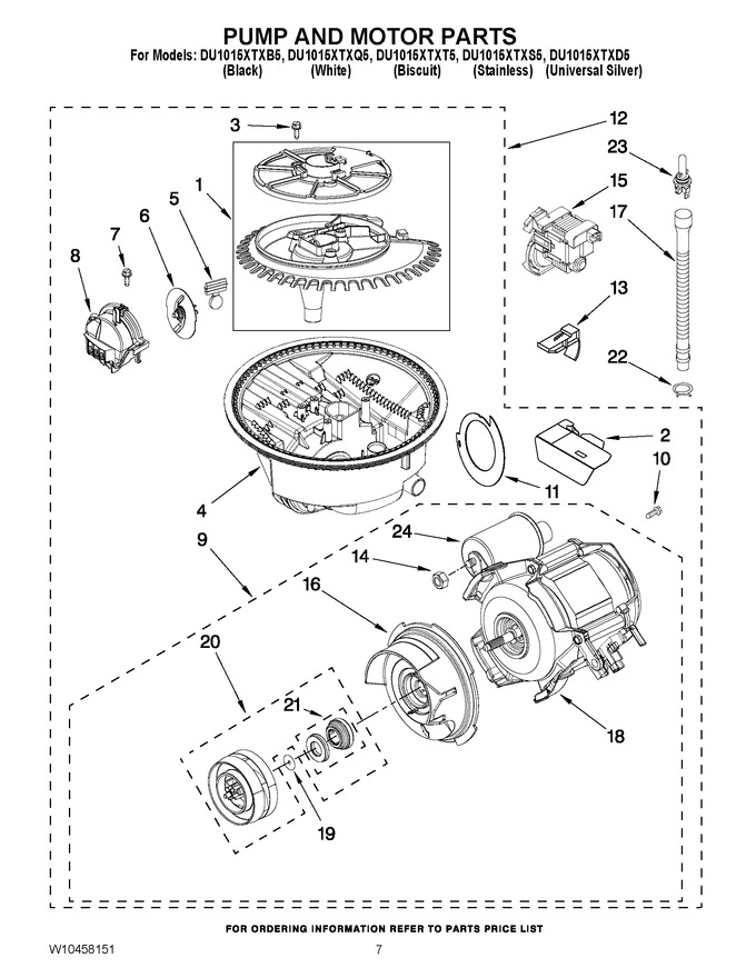 Diagram for DU1015XTXQ5