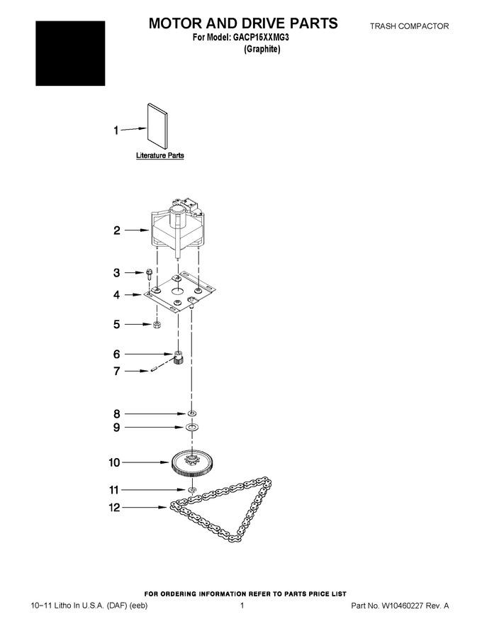 Diagram for GACP15XXMG3