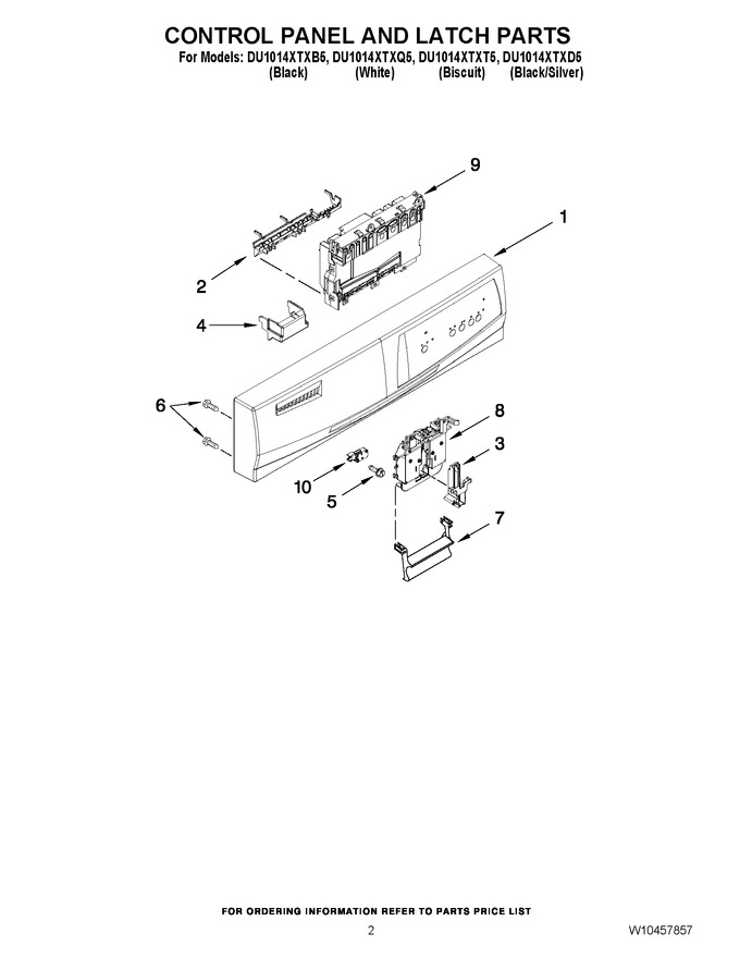 Diagram for DU1014XTXB5