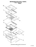 Diagram for 03 - Refrigerator Shelf Parts