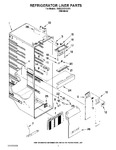 Diagram for 02 - Refrigerator Liner Parts