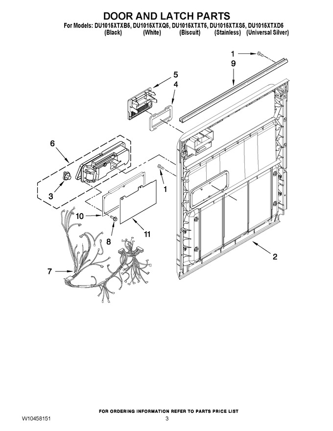 Diagram for DU1015XTXQ5