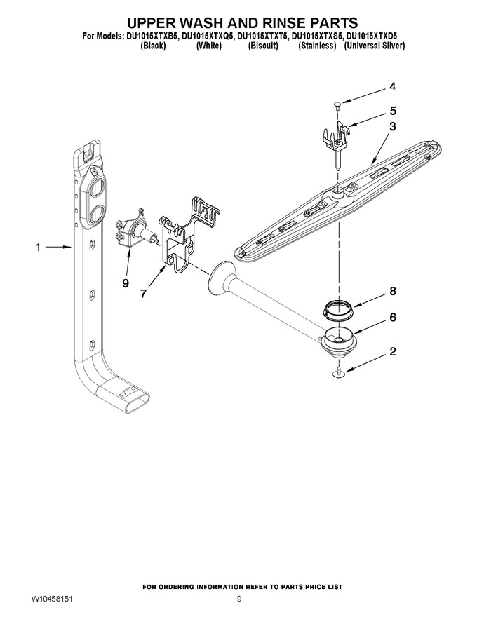 Diagram for DU1015XTXQ5