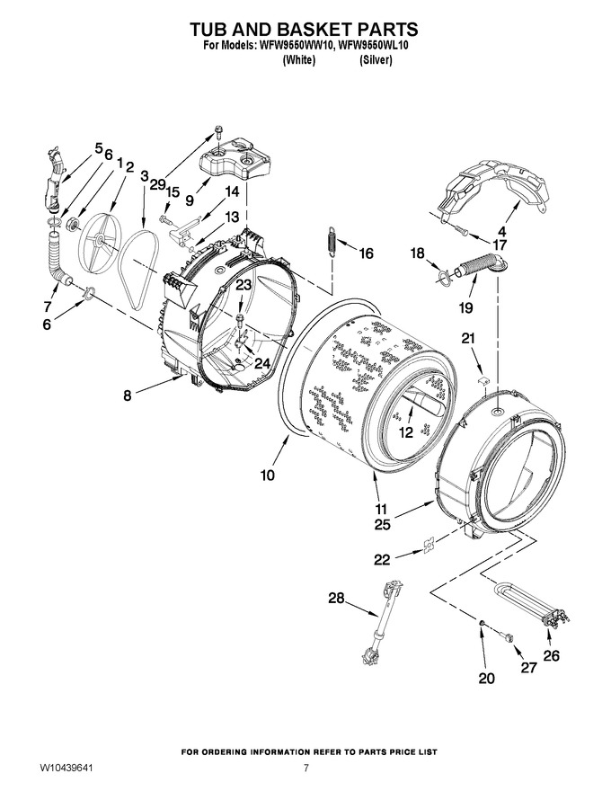Diagram for WFW9550WW10