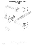 Diagram for 07 - Upper Wash And Rinse Parts