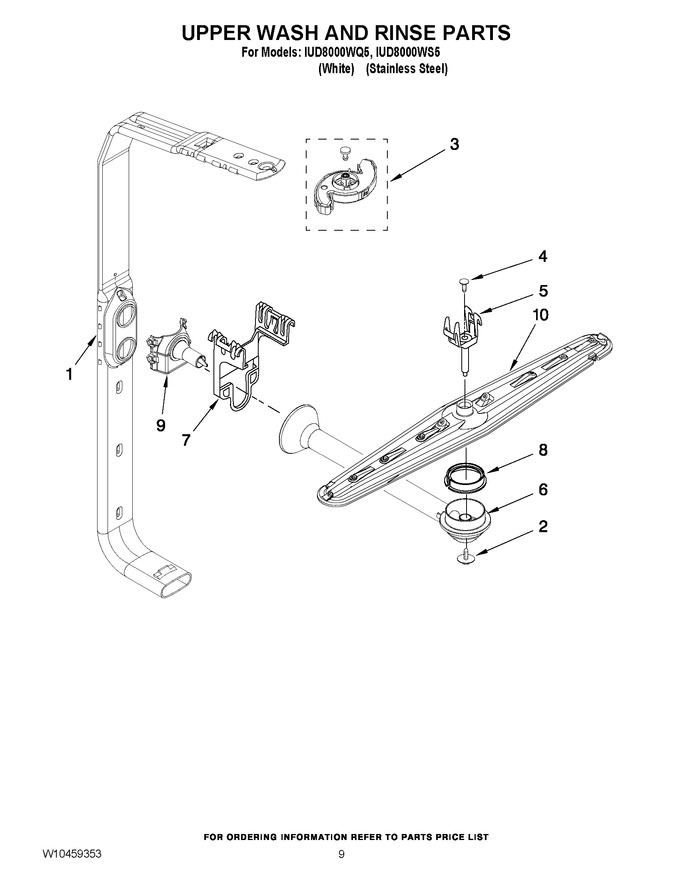 Diagram for IUD8000WS5