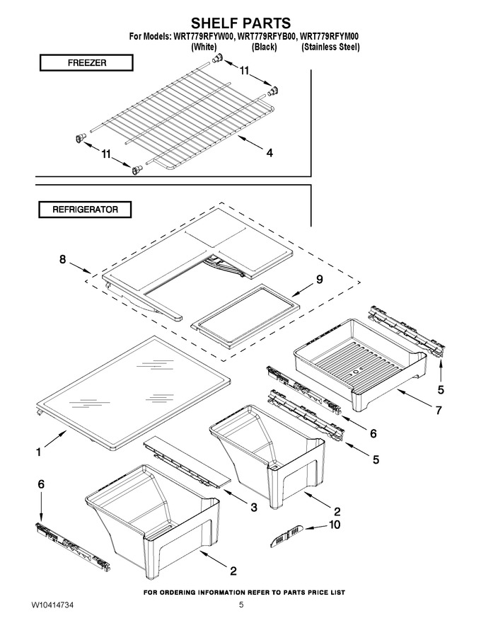 Diagram for WRT779RFYW00