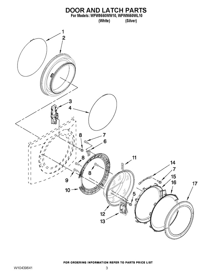 Diagram for WFW9550WW10