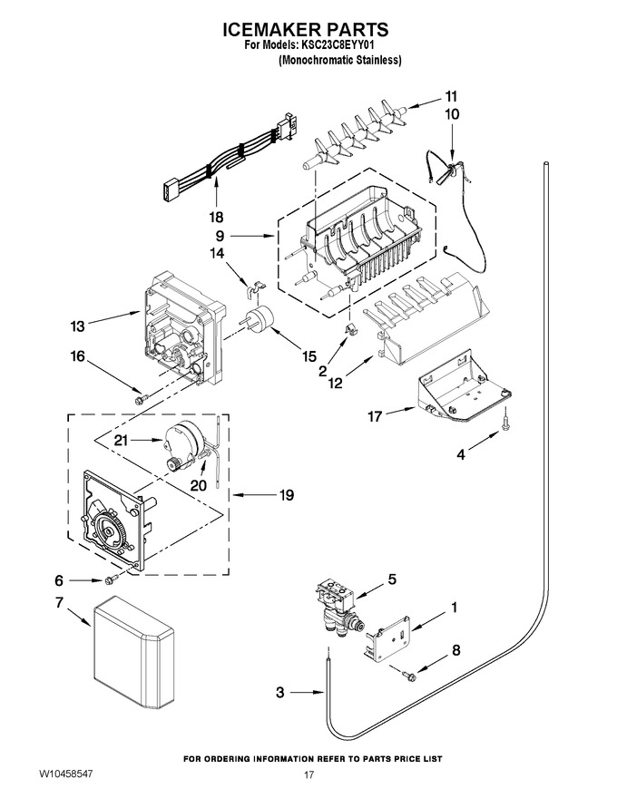 Diagram for KSC23C8EYY01