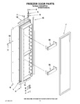 Diagram for 10 - Freezer Door Parts