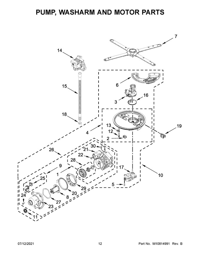 Diagram for KDTM354DSS4