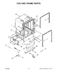 Diagram for 06 - Tub And Frame Parts