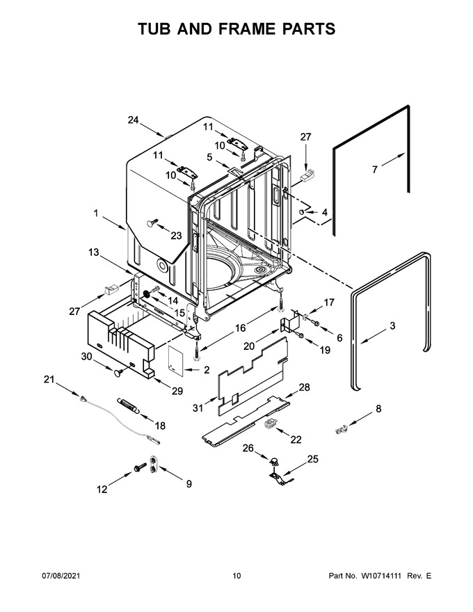 Diagram for KDTM354DSS0